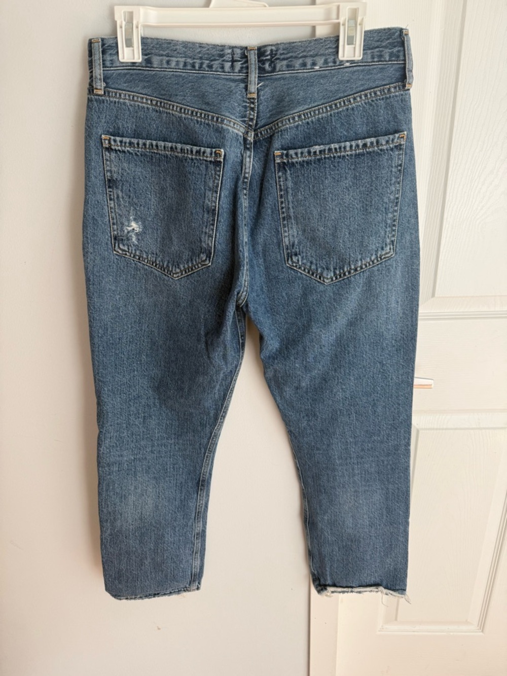 Agolde Riley High Rise Straight Crop, size 29 - Picture 2 of 9